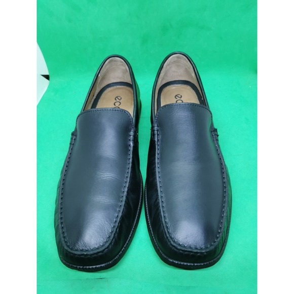 ECCO Classic Moc Black Leather Comfortable Driving Loafer Mens Size EUR 43 US 9 main image 11